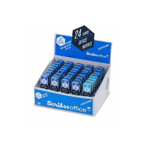 Scrikss Sl-24 Versatil Kalem Ucu Min 0.7 Mm Stand 40 Lı