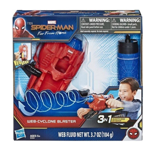 Spider-Man Web Cyloclone Blaster Oyuncak Ağ Kasırgası Fırlatıcı