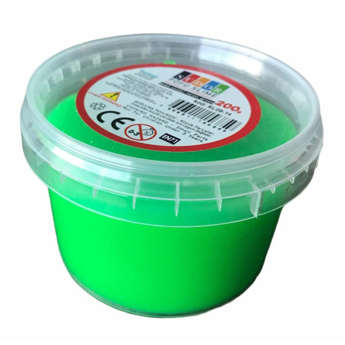 Südor Pofu Slime 200 Gram Fosforlu Yeşil Slime