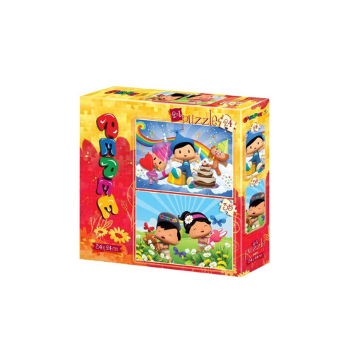 Trefl Puzzle 2 İn 1 Pepee 24+35 Parça