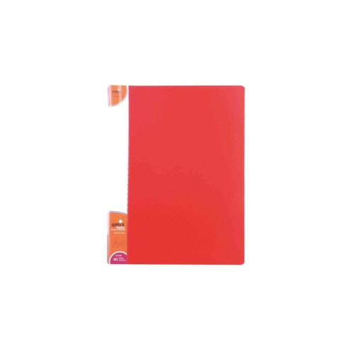 Umix Katalog (Sunum) Dosya Basic 40 LI Kırmızı U1144P-KI