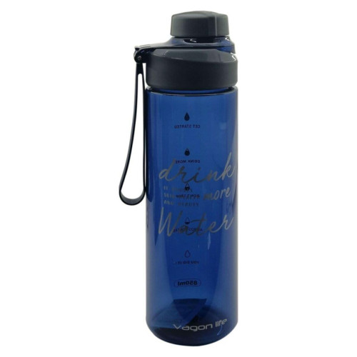 Uzspace Vagon Life Polycarbon 850 Ml Matara Suluk Lacivert 