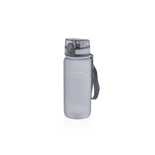Uzspace Vagon Life Tritan Bpa Free 650 Ml Matara Suluk Gri