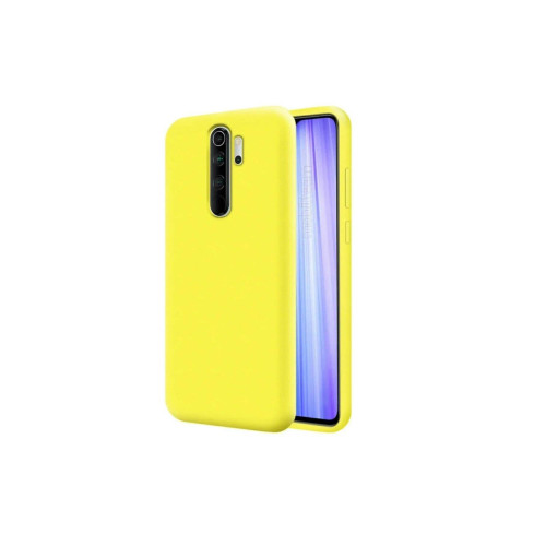 Xiaomi Redmi Note 8 Pro Yumuşak Silikon Kılıf Premium Sarı