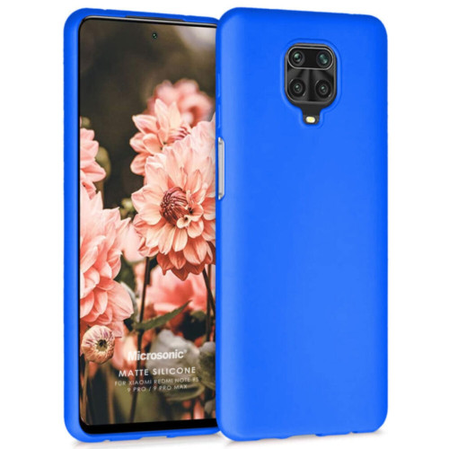 Samsung Galaxy Note 9 Uyumlu Mavi Ince Soft Premier A+ Slikon Mat Kılıf Oil Arka Kapak