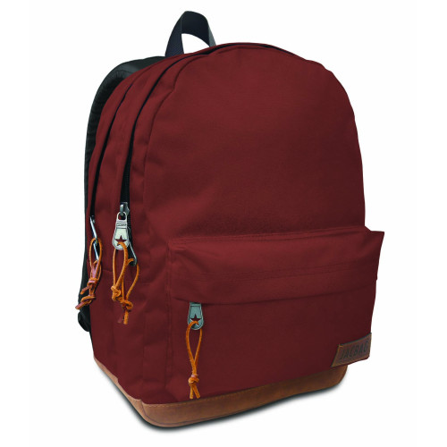 Jacbag JAC-56 Campus Jac Çift  Bölme Gül Kurusu D.Taban Sırt Çantası