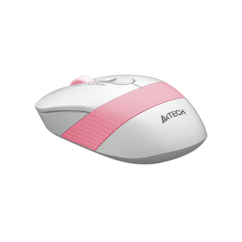 A4 Tech Nano Kablosuz Optik 2000 Dpi Pembe - Beyaz Kablosuz Mouse