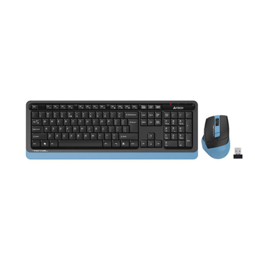 A4 Tech 2.4 Ghz Mavi Q Türkçe Klavye + Optik Mouse Set