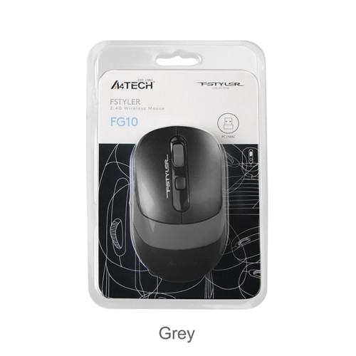 A4 Tech Silent Gri Nano Kablosuz Optik 2000 Dpi Sessiz Mouse