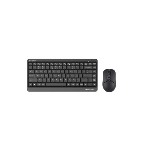 A4 Tech 2.4G 1200 Dpi Siyah Q Türkçe Mini Kablosuz Klavye ve Mouse Seti