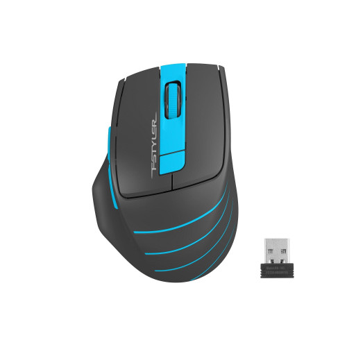 A4 Tech Nano Kablosuz Optik 2000 Dpi 2.4Ghz Kablosuz Mouse Mavi-Siyah
