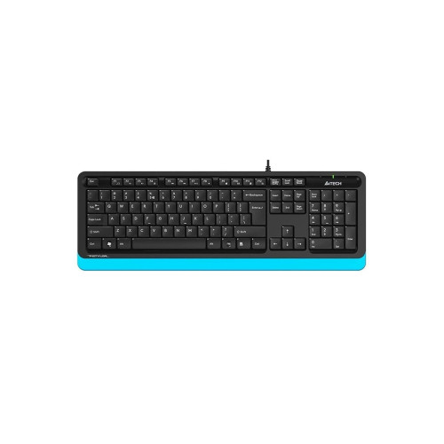 A4 Tech Q Usb Fsytyler Mavi Tr Fn Multimedya Klavye Kablolu
