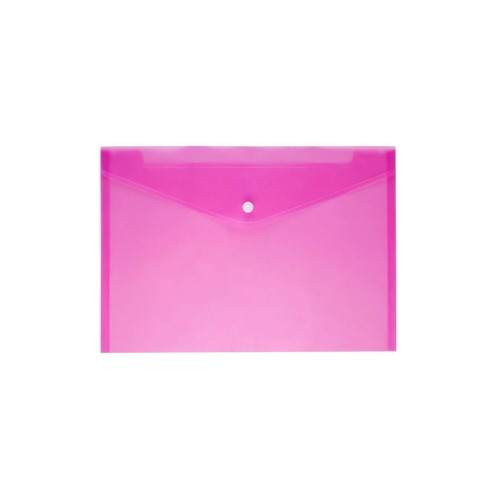 Abka Çıtçıtlı Dosya Pembe A4 12 Li (1 Paket 12 Adet)