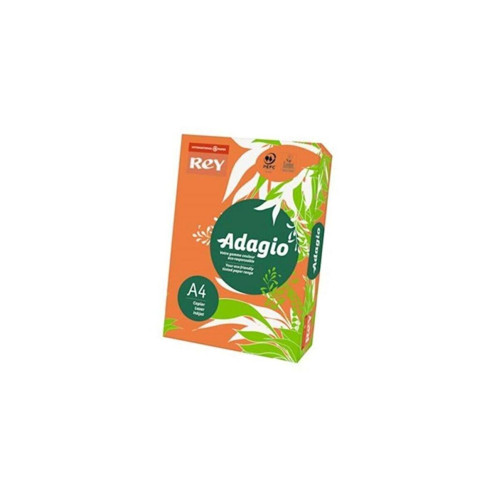 Adagio Renkli Fotokopi Kağıdı A4 80 Gr Turuncu 21 (K) (500 Lü Paket)