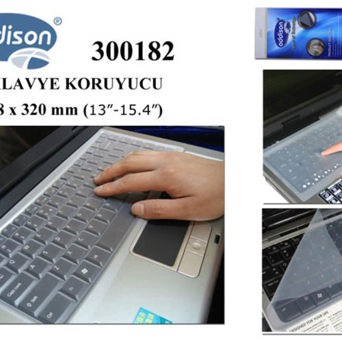 Addison 13"-15.4" Notebook Klavye Koruyucu