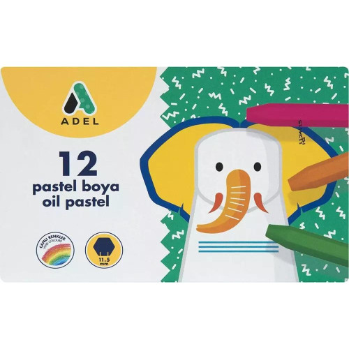 Adel Pastel Boya 12 Renk