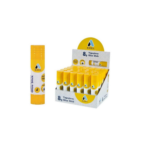 Adel Stick Yapıştırıcı 8 Gram 30'Lu (1 Paket 30 Adet Yapıştırıcı)