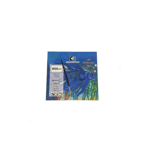Alex Scholler Art Watercolor Pad 15x15 Cm 300 Gram 12 Yaprak Sulu Boya Defteri