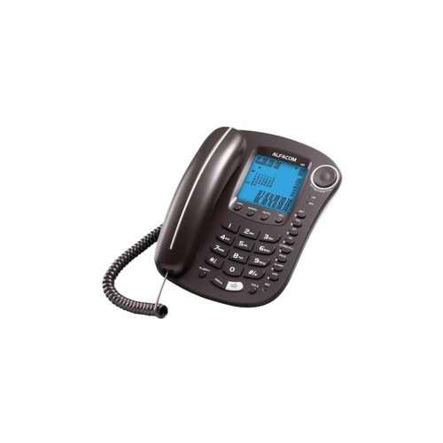 ALFACOM 460 Siyah Ekranlı Arayan Numarayı Gösteren Kablolu Telefon