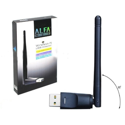 Alfanet W113 Fixed 3Dbı Anten 300 Mbps Kablosuz Usb Adaptör