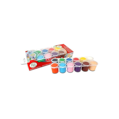 Alpino Akrilik Boya 12 Renk X 25 ML Akrilik Boya