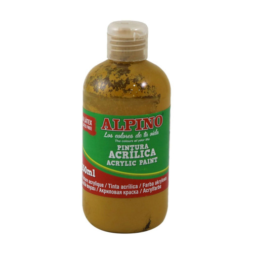 Alpino Akrilik Boya Şişe 250 ML Hardal DV000026