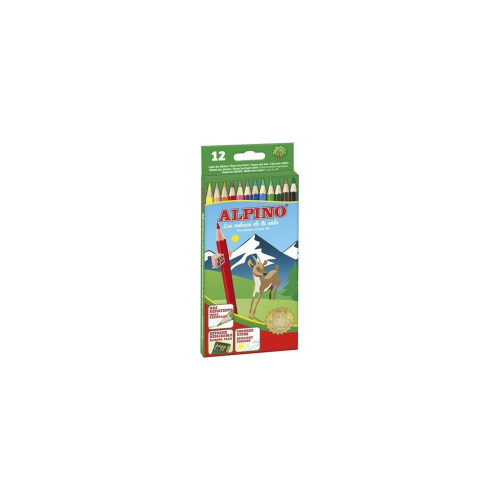 Alpino Kuru Boya Tam Boy 12 Renk Kuru Boya