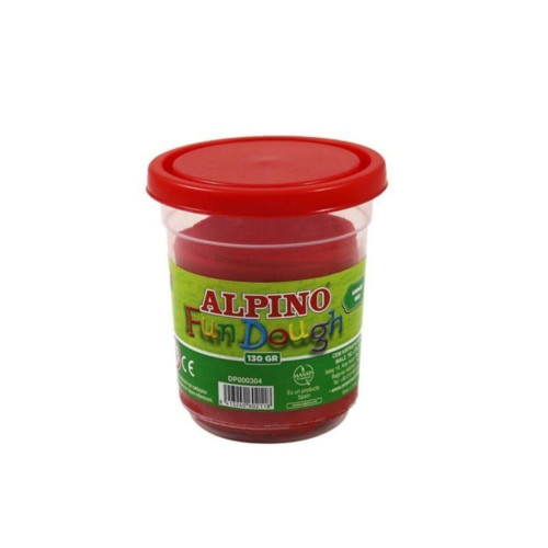 Alpino Oyun Hamuru 130 Gram Kırmızı Oyun Hamuru