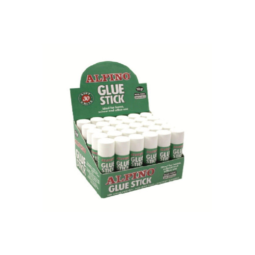 Alpino Stick Yapıştırıcı Solventsiz Yapıştırıcı 10 Gram (30 Lu Paket)