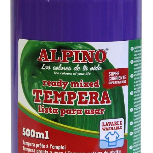 Alpino Tempera Suluboya 250 ML Mor Suluboya