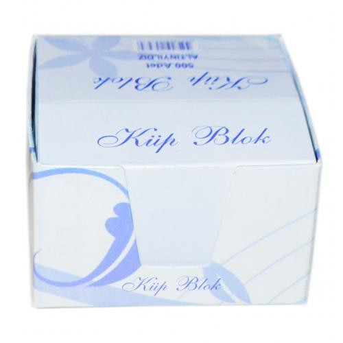 Altınyıldız Küp Blok Kutu 8 x 8 Cm Kutu 70 Gr 500 Lü Küp Notluk