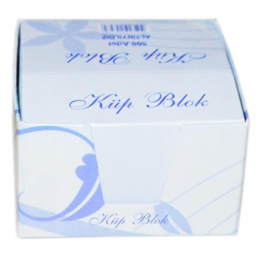 Altınyıldız Küp Blok Kutu 8 x 8 Cm Kutu 70 Gr 500 Lü Küp Notluk