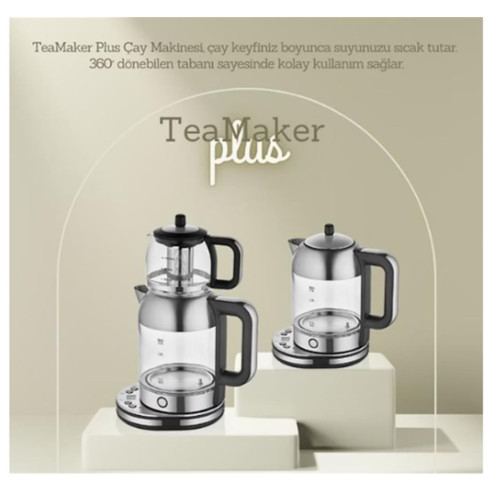 Arow Tr-4318 Tea Maker Plus Elektrikli Çaycı