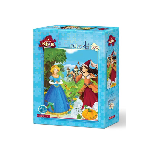 Art Çocuk Puzzle Sihirli Kız 100 Parça Puzzle