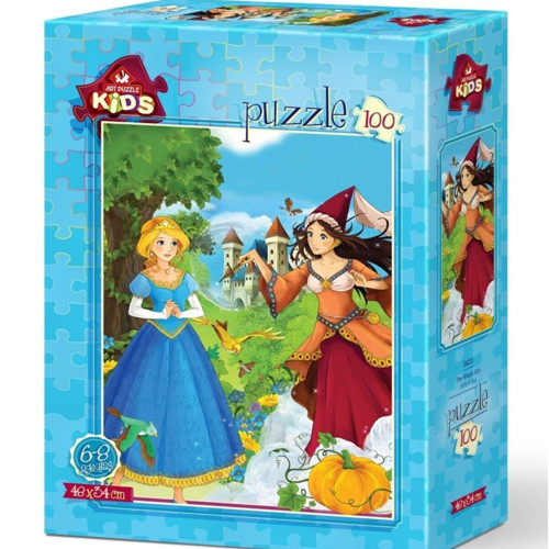 Art Çocuk Puzzle Sihirli Kız 100 Parça Puzzle