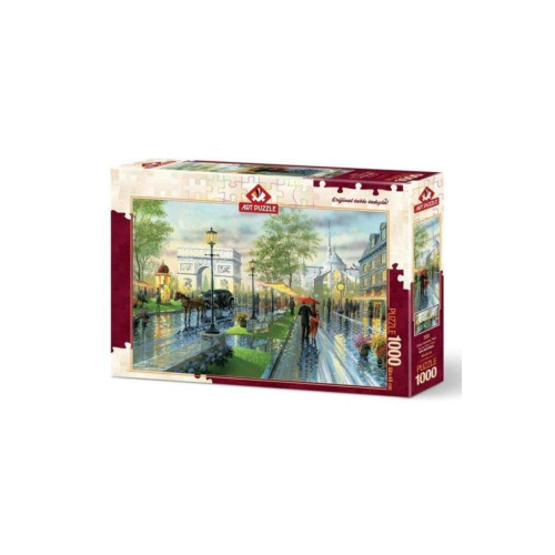 Art Puzzle Bahar Gezintisi, Paris 1000 Parça Puzzle
