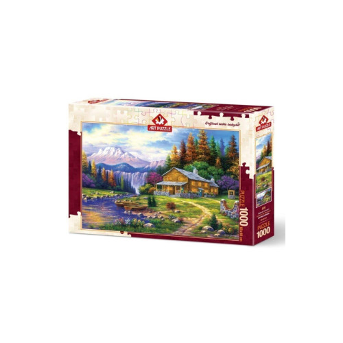 Art Puzzle Dağlarda Günbatımı 1000 Parça Puzzle