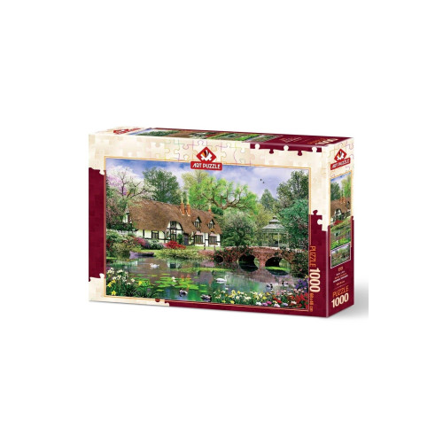 Art Puzzle Nilüfer Çiçekleri 1000 Parça Puzzle