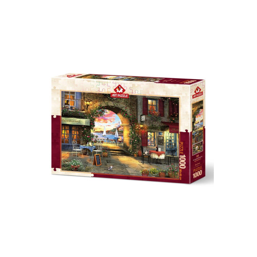 Art Puzzle Sahil Restaurant 1000 Parça Puzzle
