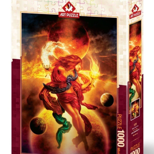 Art Puzzle Su ve Ateş 1000 Parça Puzzle