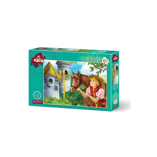 Art Çocuk Puzzle Şatodaki Kız 150 Parça Puzzle