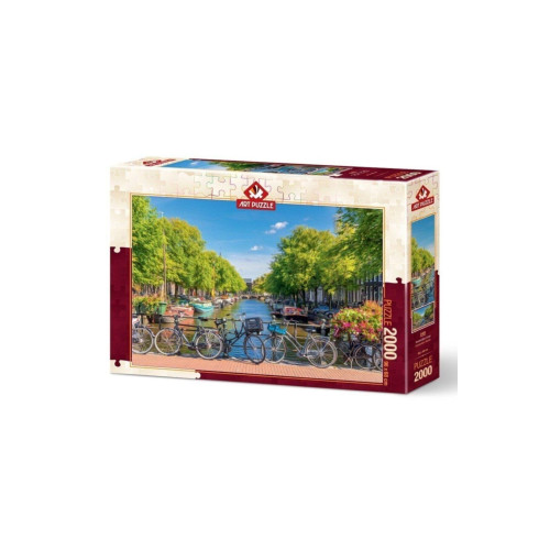 Art Puzzle Amsterdam Kanalı 2000 Parça Puzzle