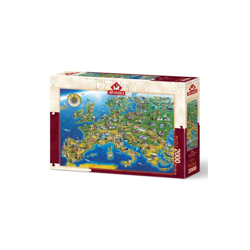 Art Puzzle Dünya Harikaları 2000 Parça Puzzle