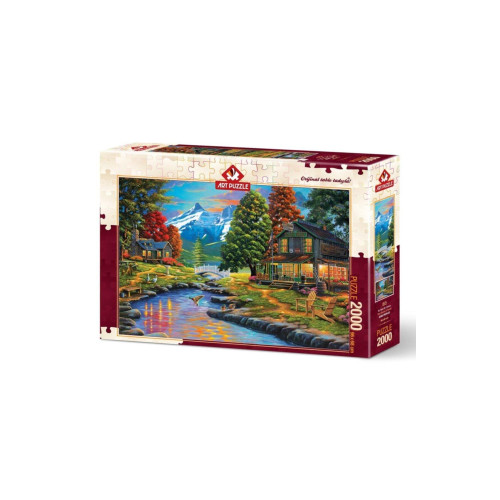 Art Puzzle İki Yaka Bir Orman 2000 Parça Puzzle
