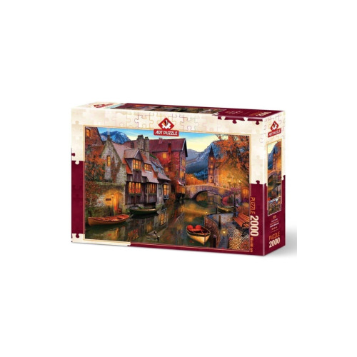Art Puzzle Kanal Boyu Evleri 2000 Parça Puzzle