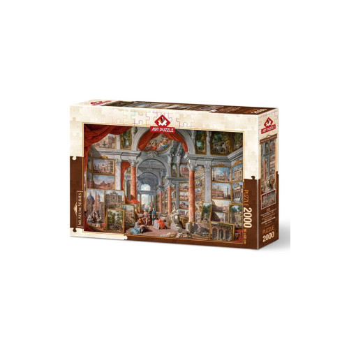 Art Puzzle Modern Roma Manzaralı Resim Galerisi 2000 Parça Puzzle