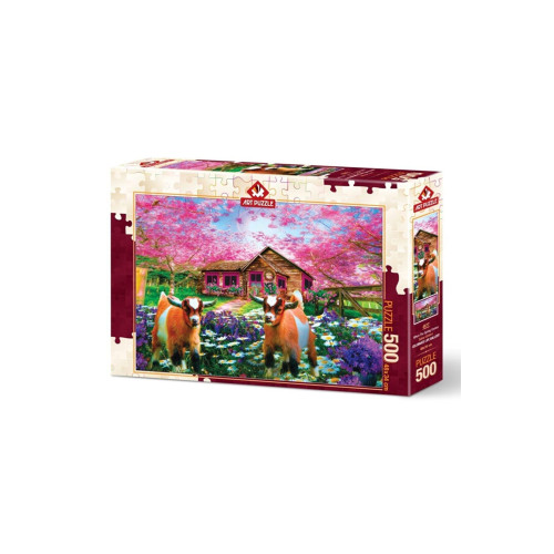Art Puzzle Bahar Gelince 500 Parça Puzzle