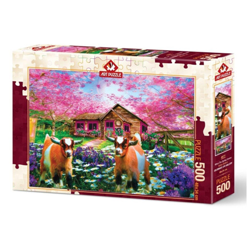 Art Puzzle Bahar Gelince 500 Parça Puzzle