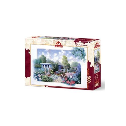 Art Puzzle Çiçekli Bahçe 500 Parça Puzzle