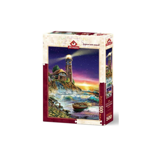 Art Puzzle Deniz Fenerinden Günbatımı 500 Parça Puzzle